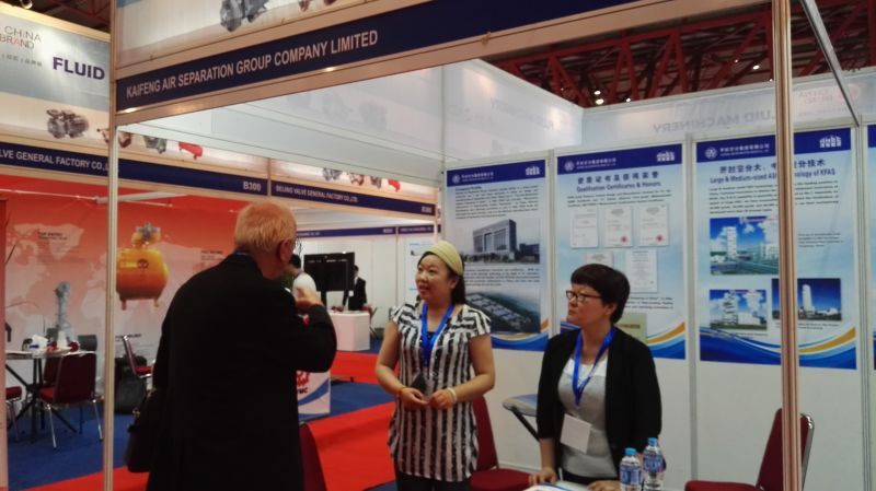 公司參加印尼舉辦的2016中國國際流體機械展覽會